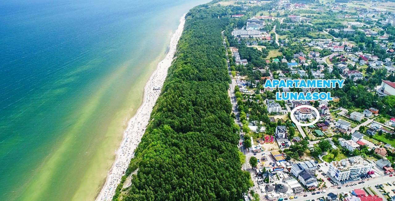 Jastrzębia Góra Aparthotel Luna&Sol المظهر الخارجي الصورة